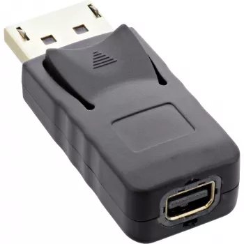 InLine DisplayPort-adapteri, DisplayPort-uros / Mini DisplayPort-naaras, 4K/60Hz