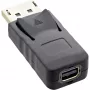InLine DisplayPort-adapteri, DisplayPort-uros / Mini DisplayPort-naaras, 4K/60Hz