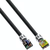 InLine verkkokaapeli, U/UTP, Cat.6A, halogeeniton, AWG23 kupari, musta 40 m