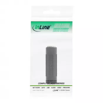 Audioadapteri 3,5 mm liitäntä/liitäntä stereo InLine 99306