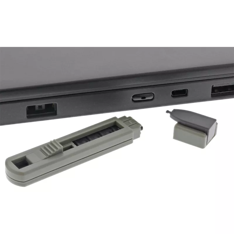 Kannettavan tietokoneen porttitulppa InLine 55724 USB-C 6 porttitulppaa sisältyy
