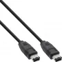 InLine FireWire 400 1394 -kaapeli 6-pin pistoke/pistoke 1,8 m
