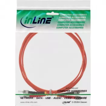 InLine kuitu-duplexkaapeli ST/ST 50/125µm OM2 2 m