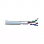 InLine verkkokaapeli F/UTP Cat.5e AWG26 CCA PVC harmaa 100 m