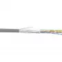 InLine verkkokaapeli SF/UTP Cat.5e AWG26 CCA PVC harmaa 100 m