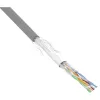 InLine verkkokaapeli SF/UTP Cat.5e AWG26 CCA PVC harmaa 500 m