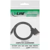 InLine HDMI-DVI-kaapeli HDMI-uros / DVI-uros 18+1 musta 5 m