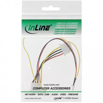 InLine tuuletinadapterikaapeli 12V / 7V nopeussignaalilla InLine 33007T