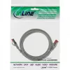 InLine patch-kaapeli S/FTP PiMF Cat.6 250MHz PVC kupari harmaa 0,25 m