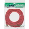 InLine verkkokaapeli S/FTP PiMF Cat.6 250MHz PVC kupari punainen 15m