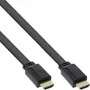 InLine HDMI -lattakaapeli High Speed -kaapeli Ethernetillä kullattu musta 10 m