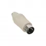InLine näppäimistöadapteri 5-pin DIN uros PS/2 naaras 33949