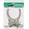 InLine tulostinkaapeli kaksisuuntainen 25-pin D-Sub - 36-pin Centronics 2 m