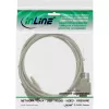 InLine sarjakaapeli DB9 uros/uros suora 2 m
