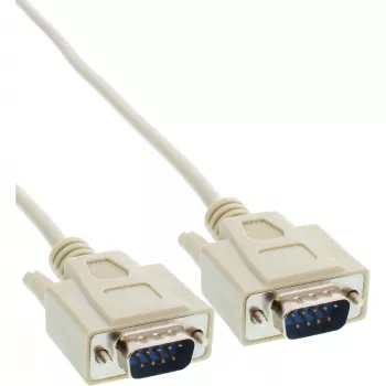 InLine sarjakaapeli DB9 uros/uros suora 3 m