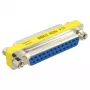 InLine mini-adapteri 25-napainen Sub-D naaras-naaras