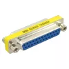 InLine mini-adapteri 25-napainen Sub-D naaras-naaras