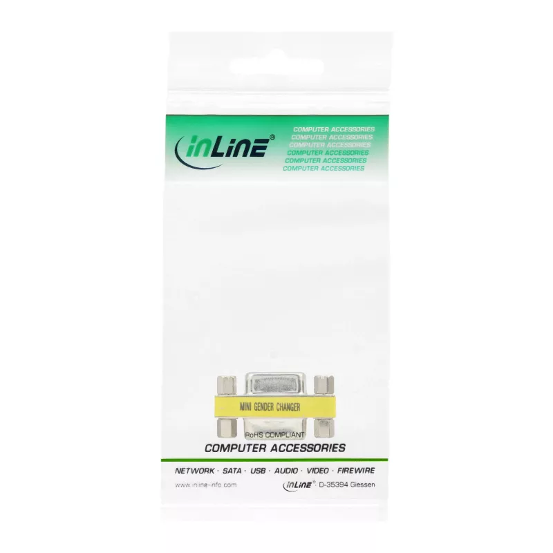 InLine mini-adapteri 9-pin naaras / naaras