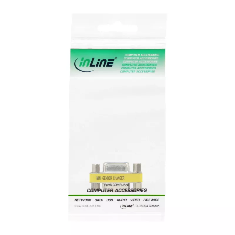 InLine adapteri DB15 HD VGA S-VGA liitin 37724