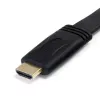 StarTech.com 5 m litteä High-Speed-HDMI®-kaapeli Ethernetillä – Ultra HD 4k x 2k HDMI-kaapeli – HDMI–HDMI M/M