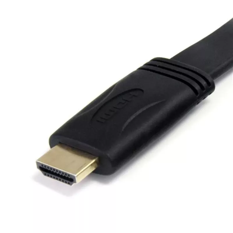 StarTech.com 5 m litteä High-Speed-HDMI®-kaapeli Ethernetillä – Ultra HD 4k x 2k HDMI-kaapeli – HDMI–HDMI M/M