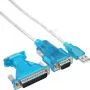 InLine USB-sarja-adapterikaapeli USB Type-A uros / DB9 uros 1,8 m