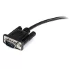 StarTech.com 2 m musta läpikytketty DB9 RS232 sarjakaapeli - M/F
