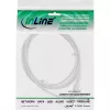 InLine DC-jatkojohto, DC-pistoke/liitin 4,0x1,7 mm, AWG 18, valkoinen 0,5 m