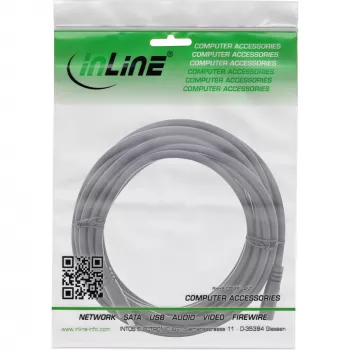 InLine DC-jatkojohto, DC-pistoke/liitin 3,5x1,35 mm, AWG 18, musta 5 m