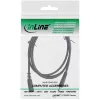 InLine DC-jatkojohto, DC-pistoke/liitin 4,0x1,7 mm, AWG 18, musta 2 m