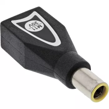 InLine kytkinpistoke M11 (20V) universaalilaturiin 90W / 120W musta