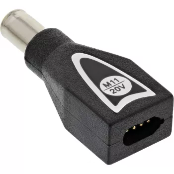 InLine kytkinpistoke M11 (20V) universaalilaturiin 90W / 120W musta