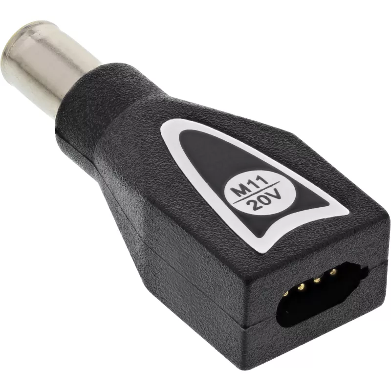 InLine kytkinpistoke M11 (20V) universaalilaturiin 90W / 120W musta