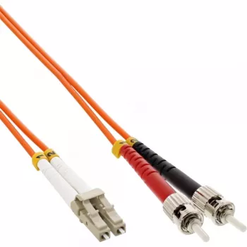InLine kuitu-duplexkaapeli LC/ST 50/125µm OM2 2m