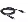 Audiokaapeli DeLOCK 84001 2,5 m 3,5 mm musta