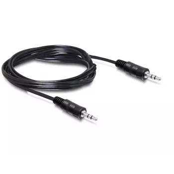 Audiokaapeli DeLOCK 84001 2,5 m 3,5 mm musta
