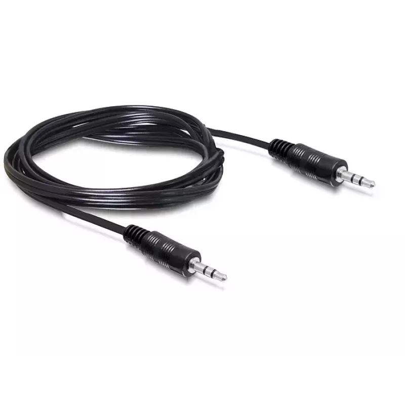 Audiokaapeli DeLOCK 84001 2,5 m 3,5 mm musta