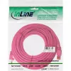 InLine verkkokaapeli S/FTP PiMF Cat.6 250MHz PVC kupari roosa 7,5m