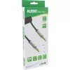 InLine ohut audio-spiraalikaapeli 3,5 mm uros/uros 4-napainen stereo 2 m