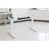 Kaapelikaukalo/-hylly pöydän alle asennettava InLine 131×590×74 mm, musta