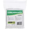 Kaapelinsuojus InLine 1 m × 25 mm, kangassukka tarranauhalla, valkoinen