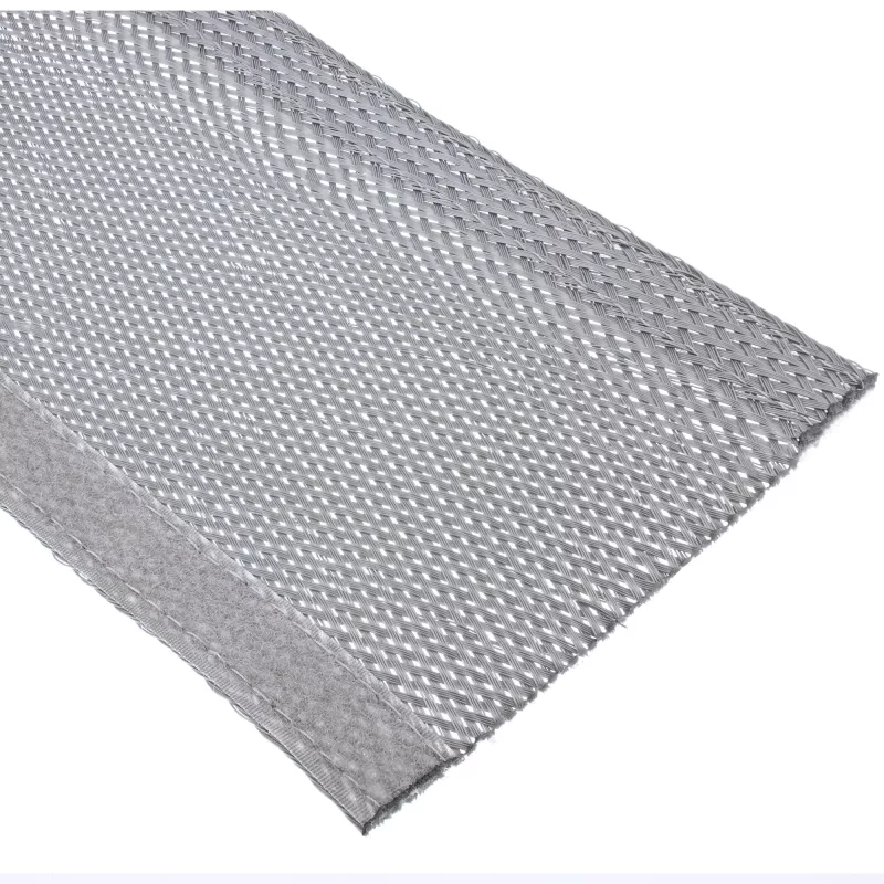 InLine Kangaskaapelisuojus tarrakiinnityksellä, 1 m x 40 mm, harmaa