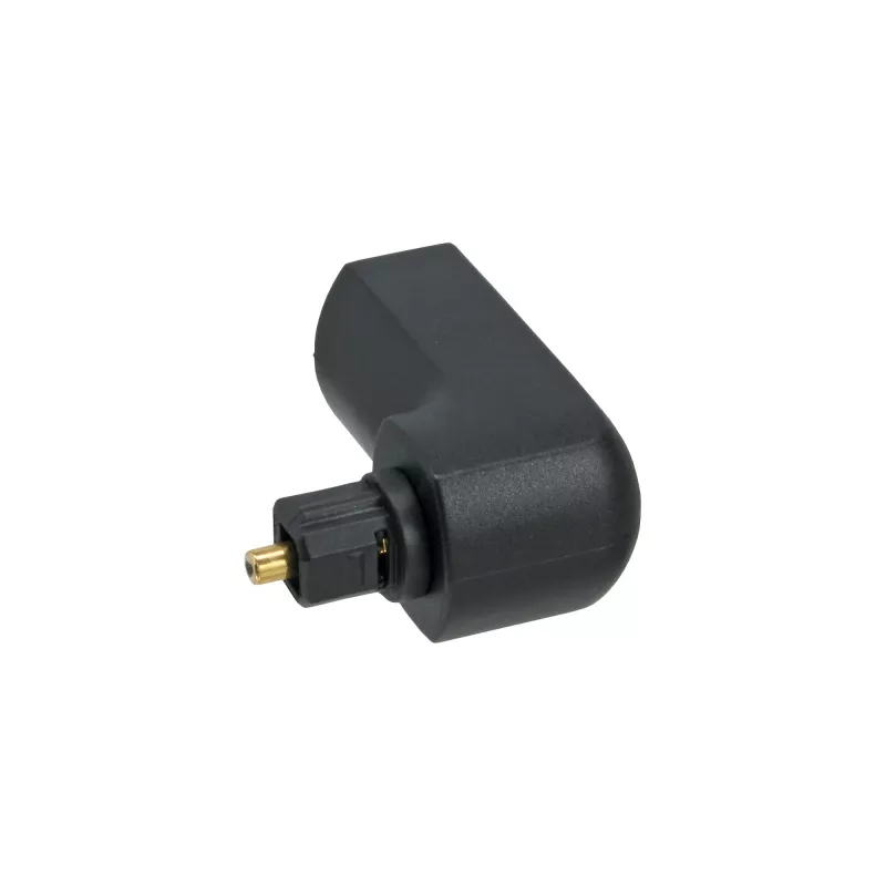 InLine optinen audiokaapeliadapteri Toslink-pistoke/rasia 90° kulma