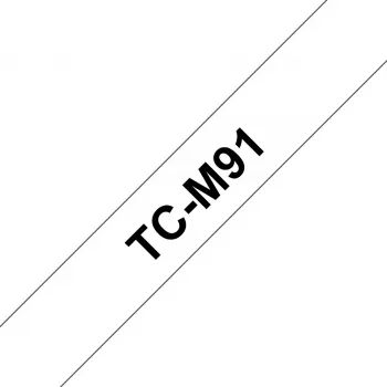 Merkintänauha Brother TCM91 9 mm musta läpinäkyvälle