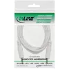 InLine audiokaapeli 3,5 mm klinkki pistoke/pistoke valkoinen/kulta 5 m