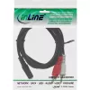 InLine audiokaapeli 2x RCA-pistoke / 3,5 mm stereo liitäntä 1 m