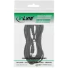 InLine audiokaapeli 2,5 mm stereo pistoke/pistoke 5 m