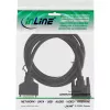 DVI-D-kaapeli Premium 24+1 pistoke-liitäntä Dual Link kullattu 3m InLine 17763P