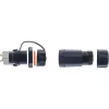 InLine Cat.6A liitinsarja, vesitiivis IP68, 2x RJ45 F/F, 1:1
