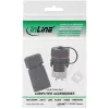 InLine Cat.6A liitinsarja, vesitiivis IP68, 2x RJ45 F/F, 1:1